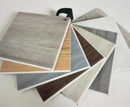 Formaldehyde free environmentally friendly vinyl flooring