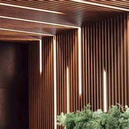 PVC Decorative Wood Plastic Wall Panel