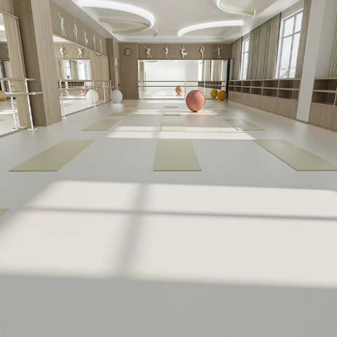 Gym PVC sports plastic floor