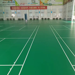 Badminton court PVC rubber floor mat