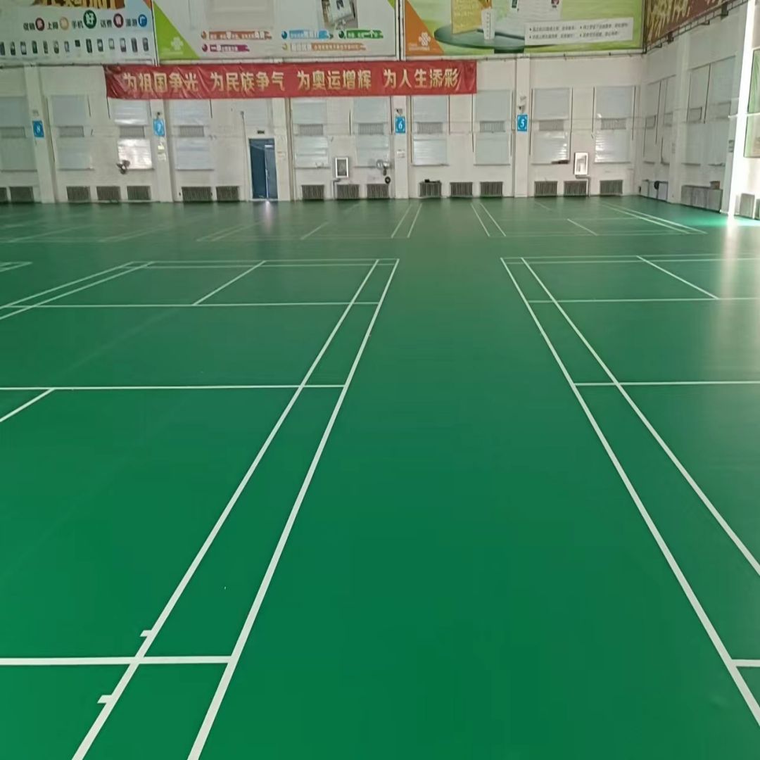 2024 New product launch Badminton hall plastic floor