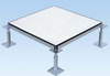 Calcium sulfate antistatic floor