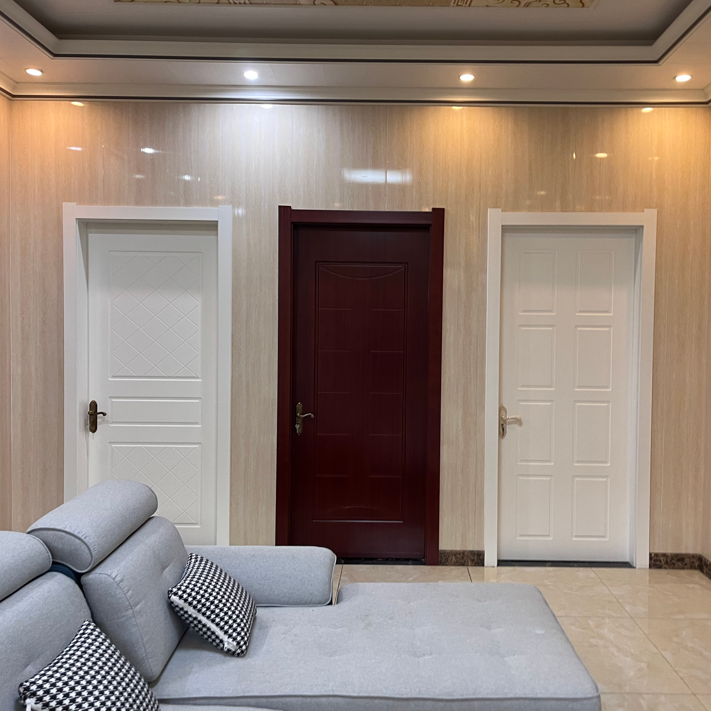 Fire Retardant WPC Door for Private Home